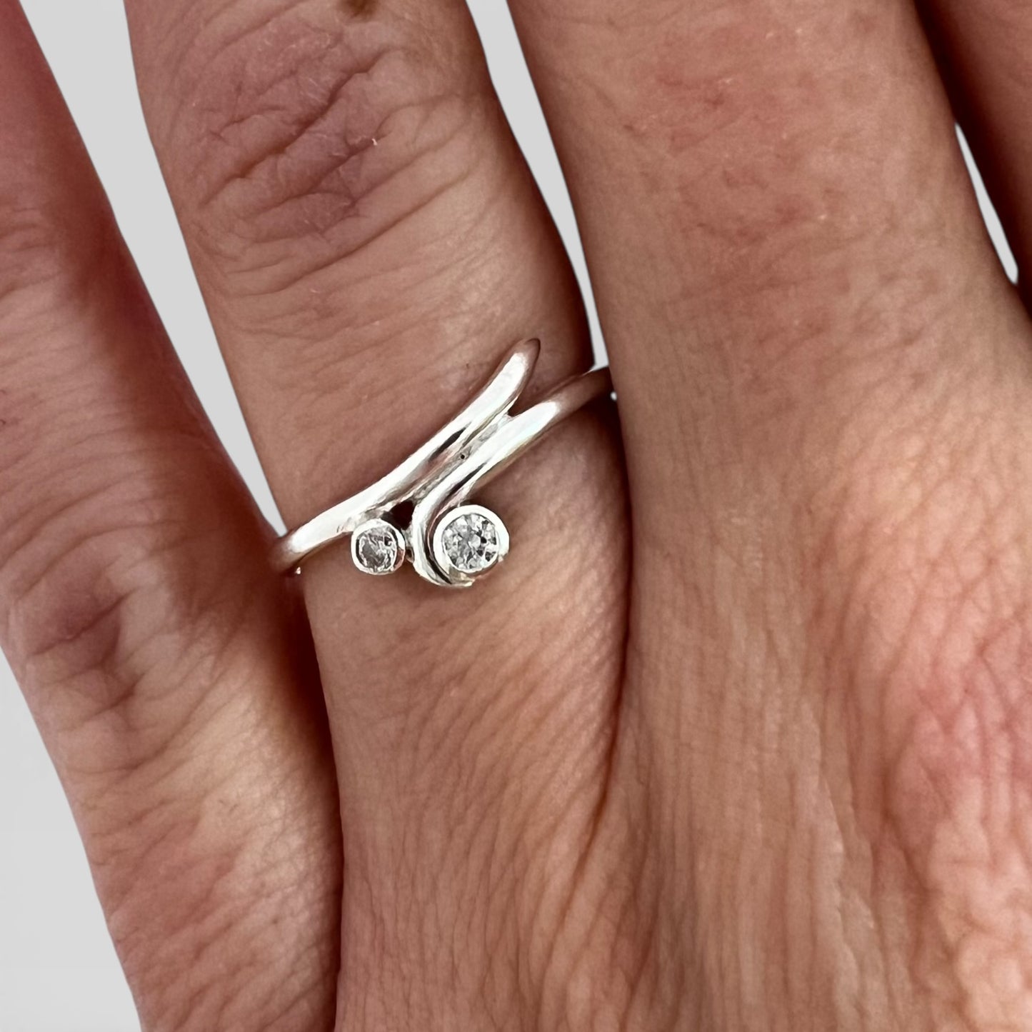 e. scott nuptials... The Swirl Wedding Ring