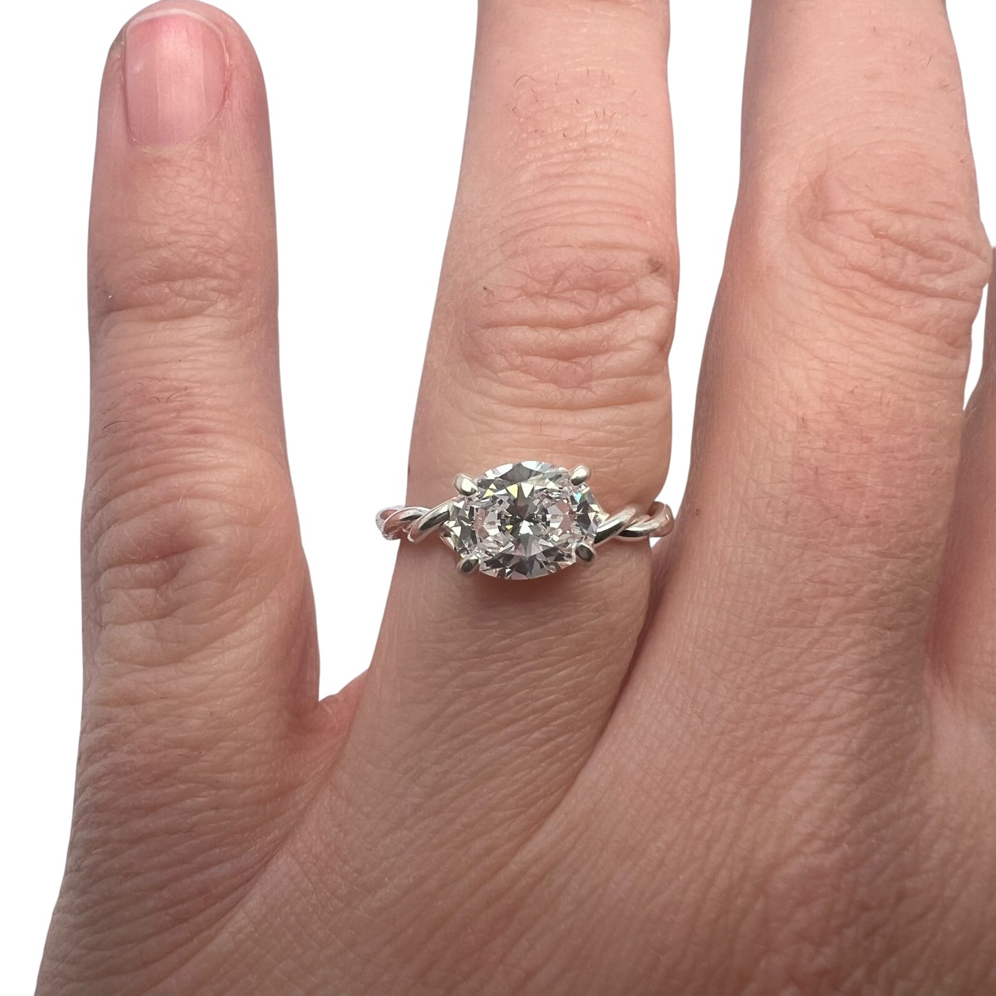 e. scott nuptials... The Organic Twist Engagement Ring