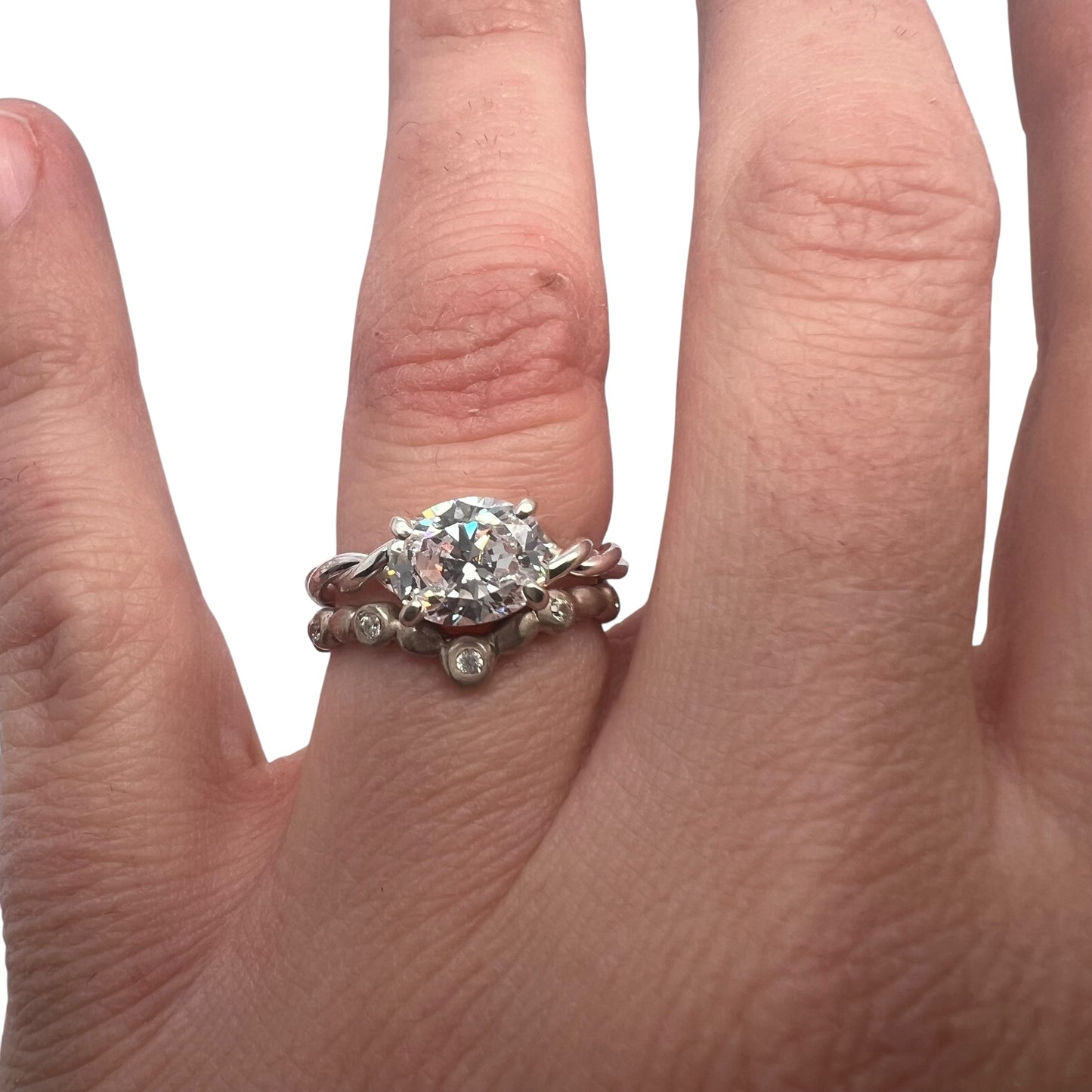 e. scott nuptials... The Organic Twist Engagement Ring