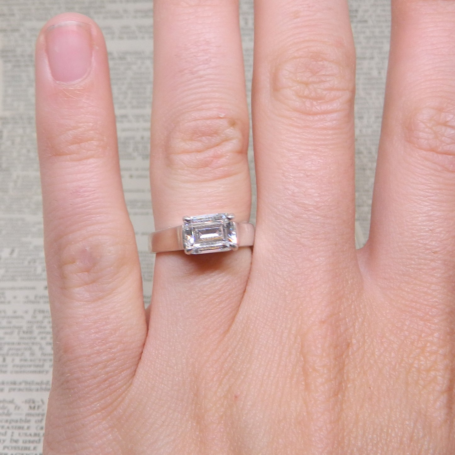 e. scott nuptials... The Statement Engagement Ring