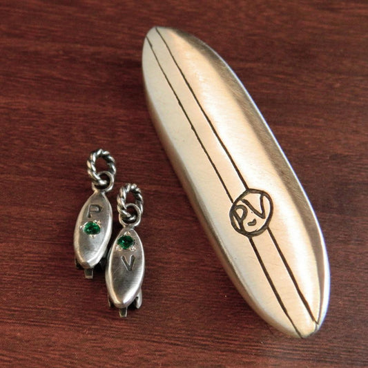For Trina and Beau, baby charms and pendant - e. scott originals
