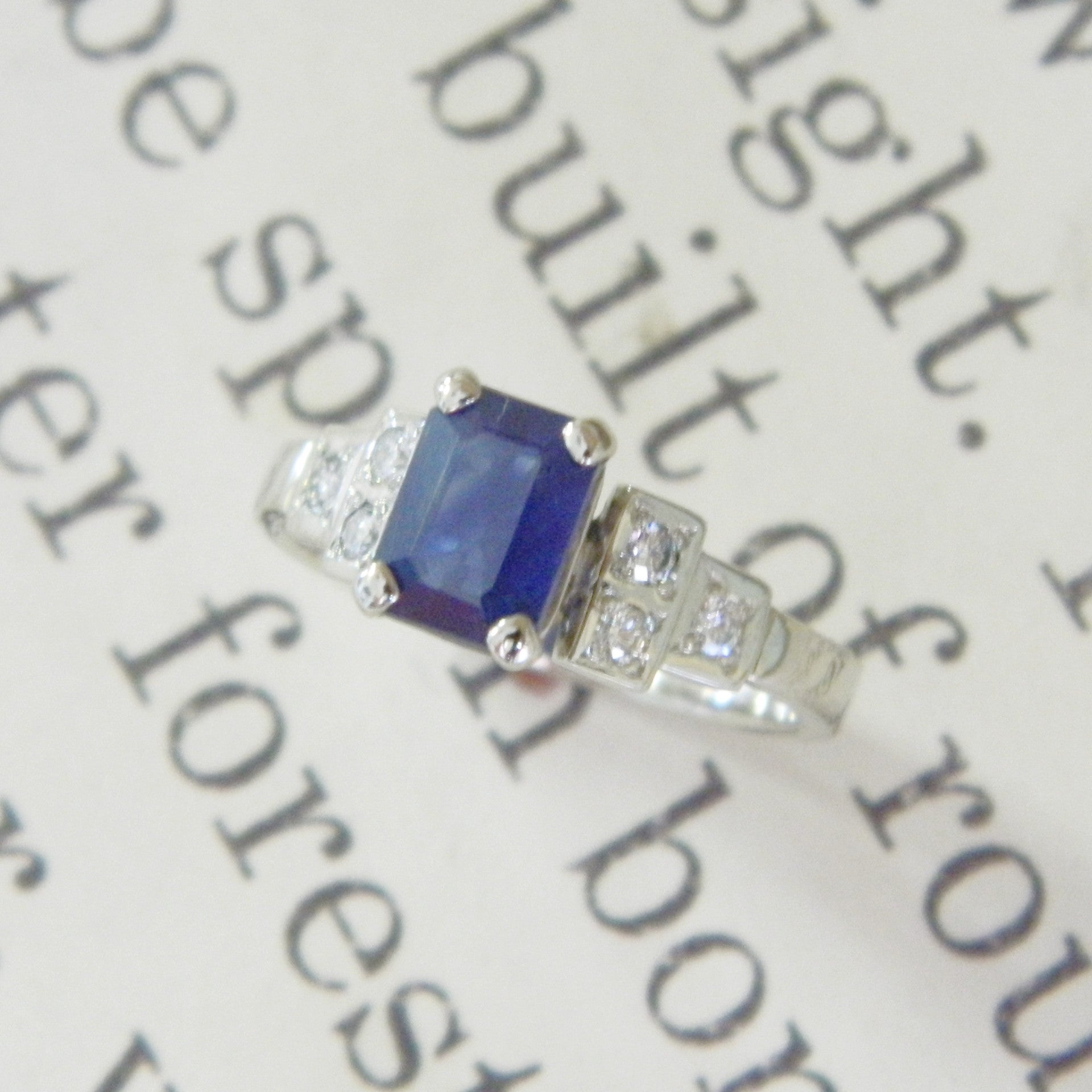 e. scott nuptials... The Deco Engagement Ring - e. scott originals