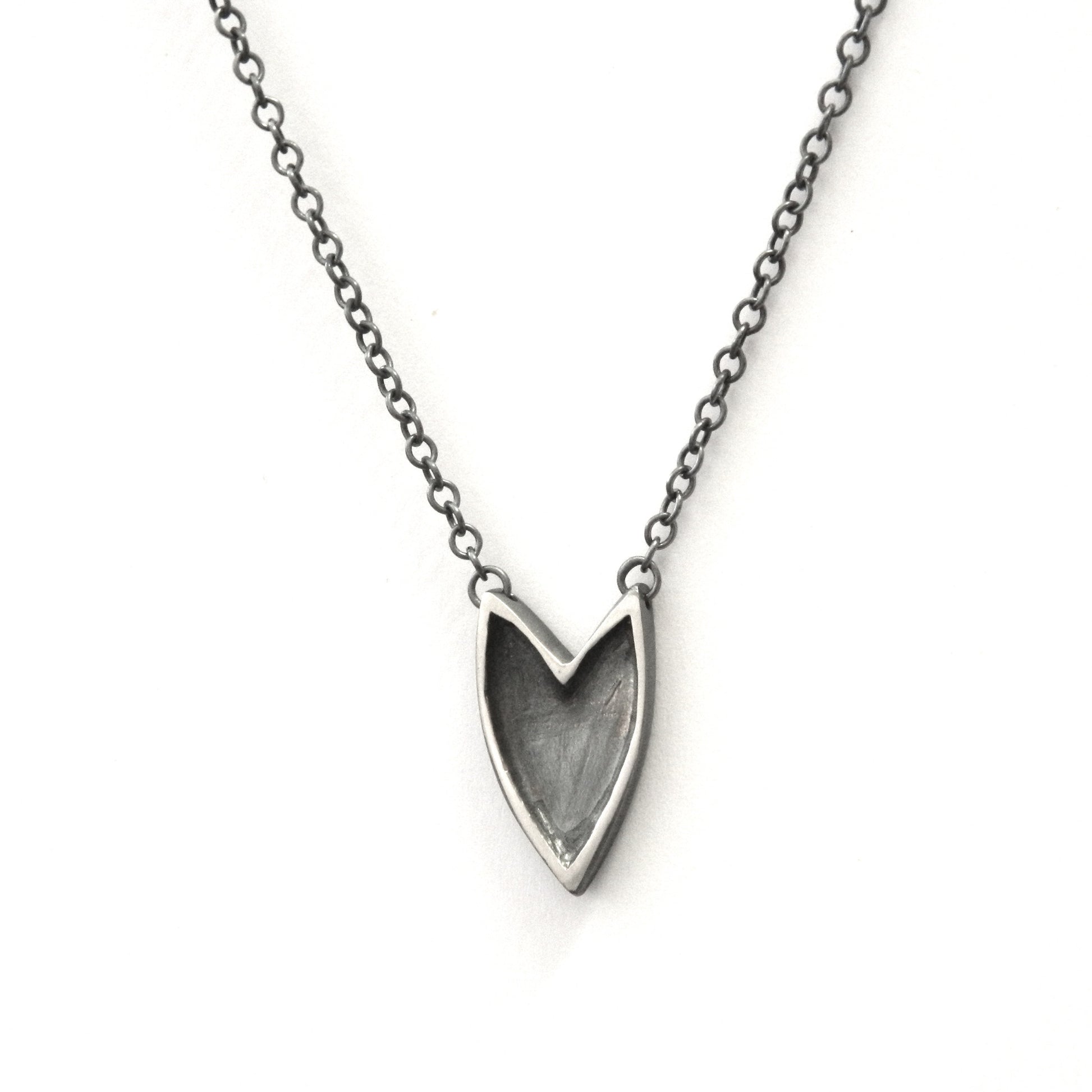 The Revival shielded heart necklace - e. scott originals