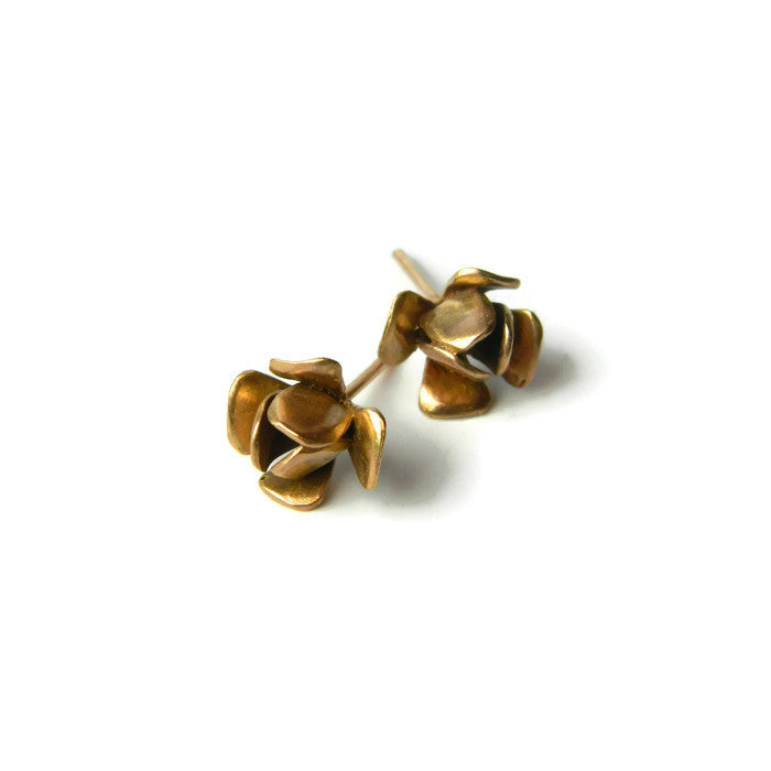 rose studs - e. scott originals