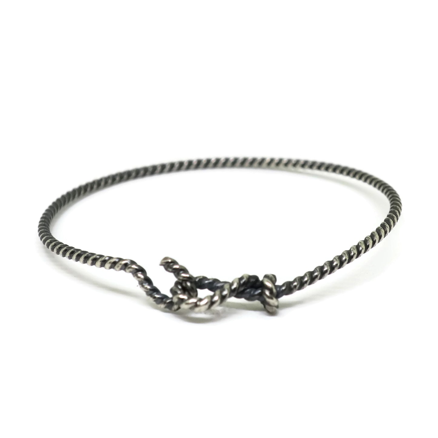 forget-me-knot rope bangle