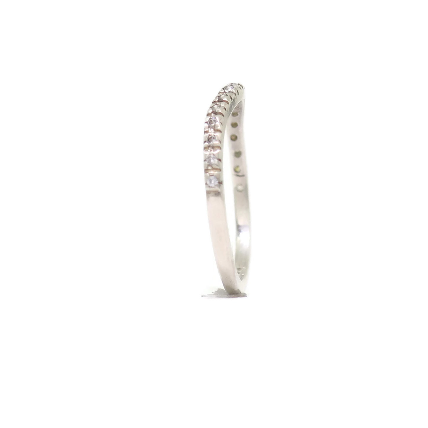 e. scott nuptials... The Glimmer Thin Curved Wedding Ring