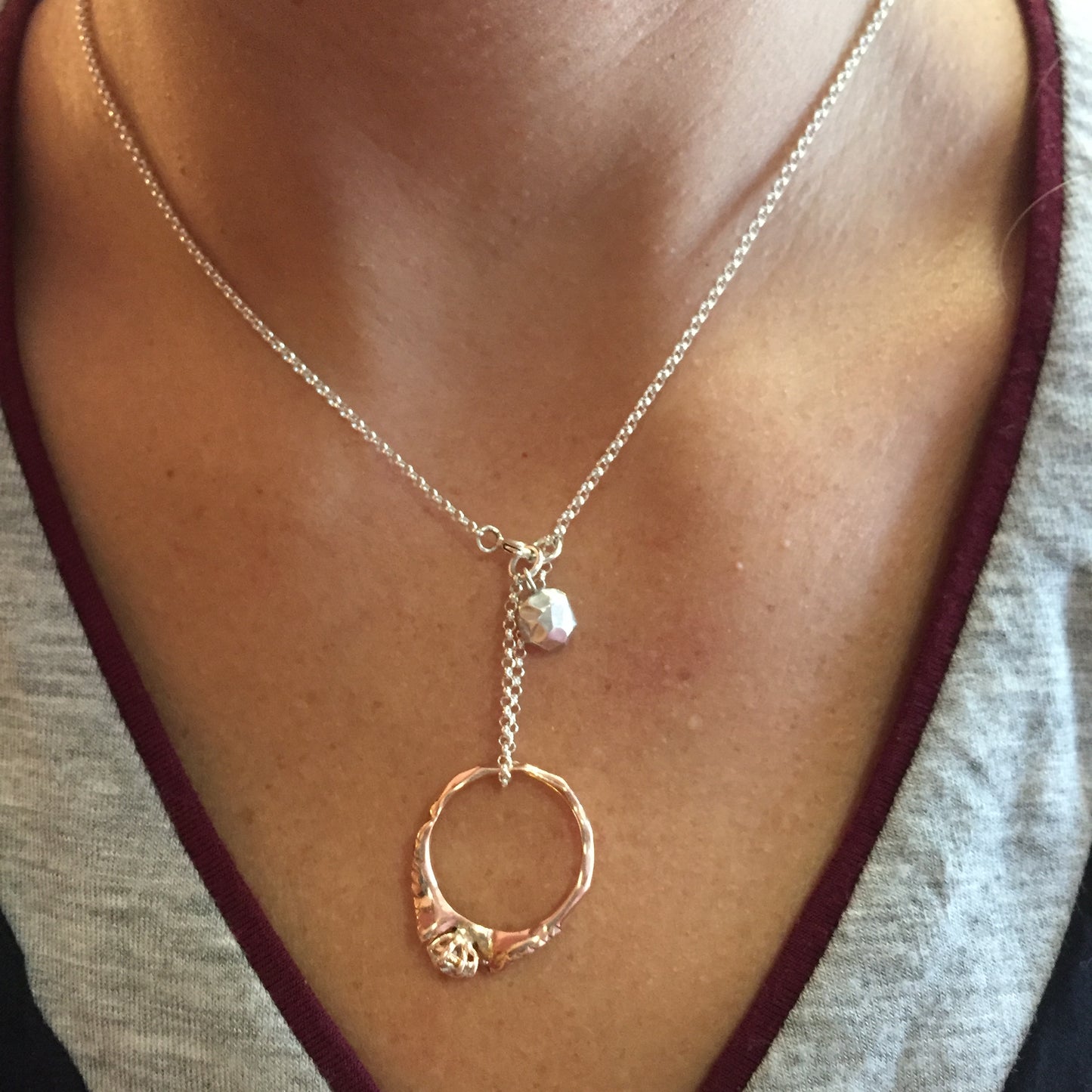 Ring Keeper Necklace- Sunspot