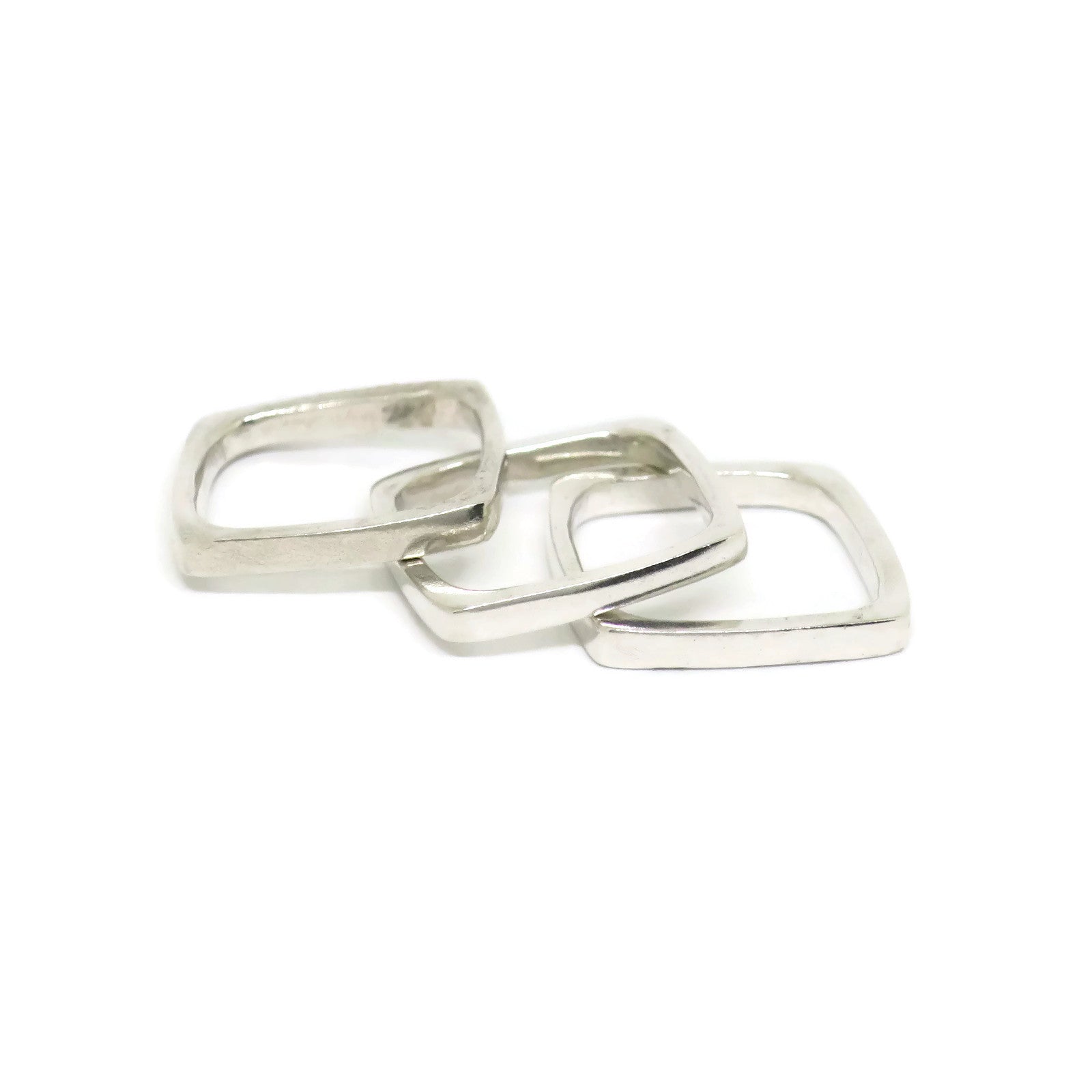 square stack rings – e. scott originals