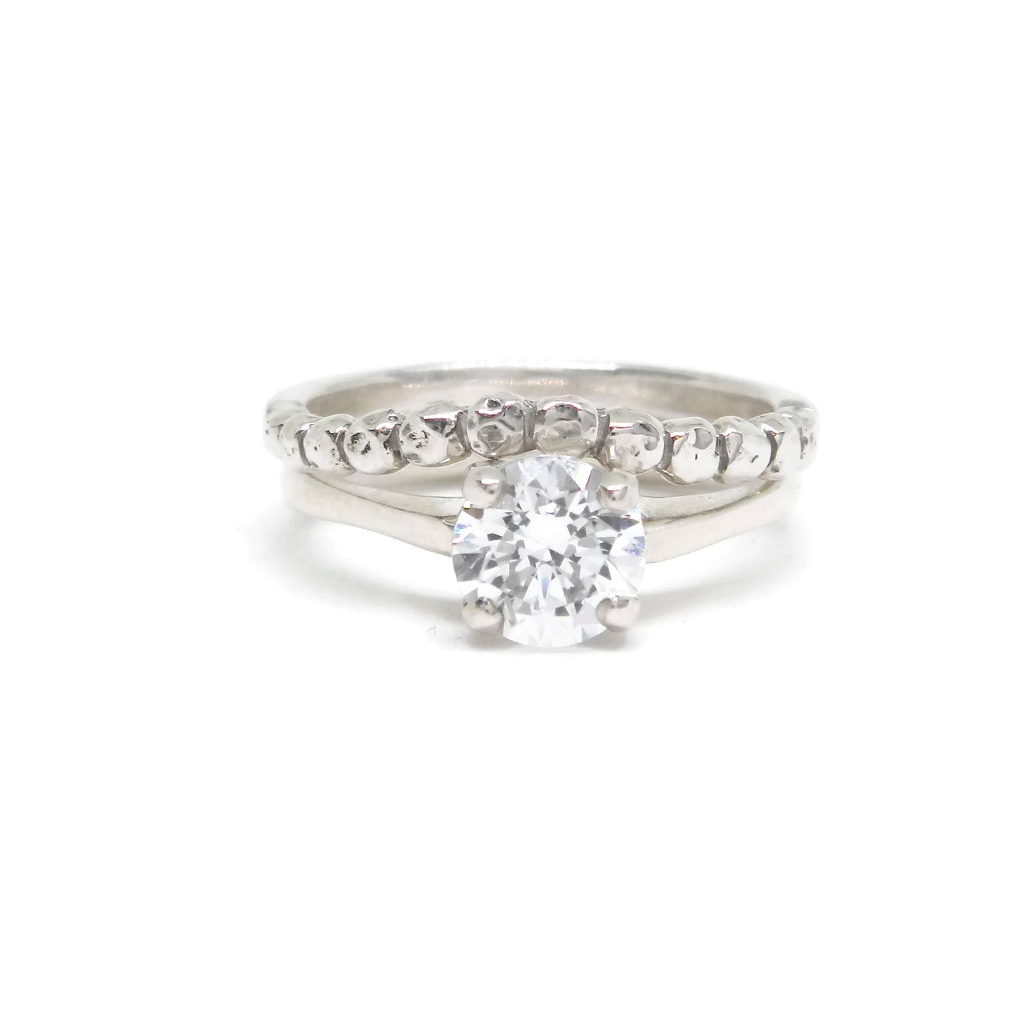 e. scott nuptials... The Woven Tapered Engagement Ring